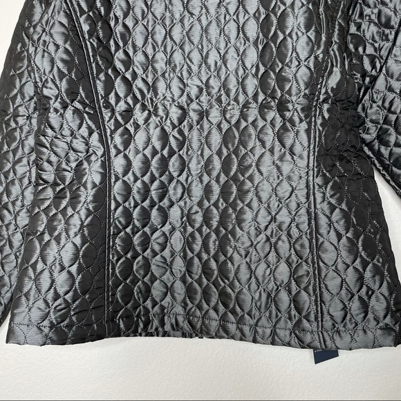 Lands’ End metallic quilted primaloft jacket small new - Picture 6 of 9
